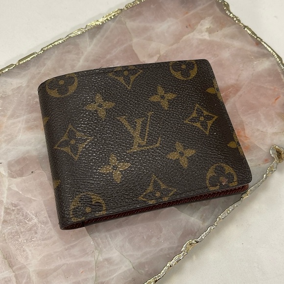 Authentic like new Louis Vuitton, billfold wallet, classic monogram genuine - Picture 2 of 6